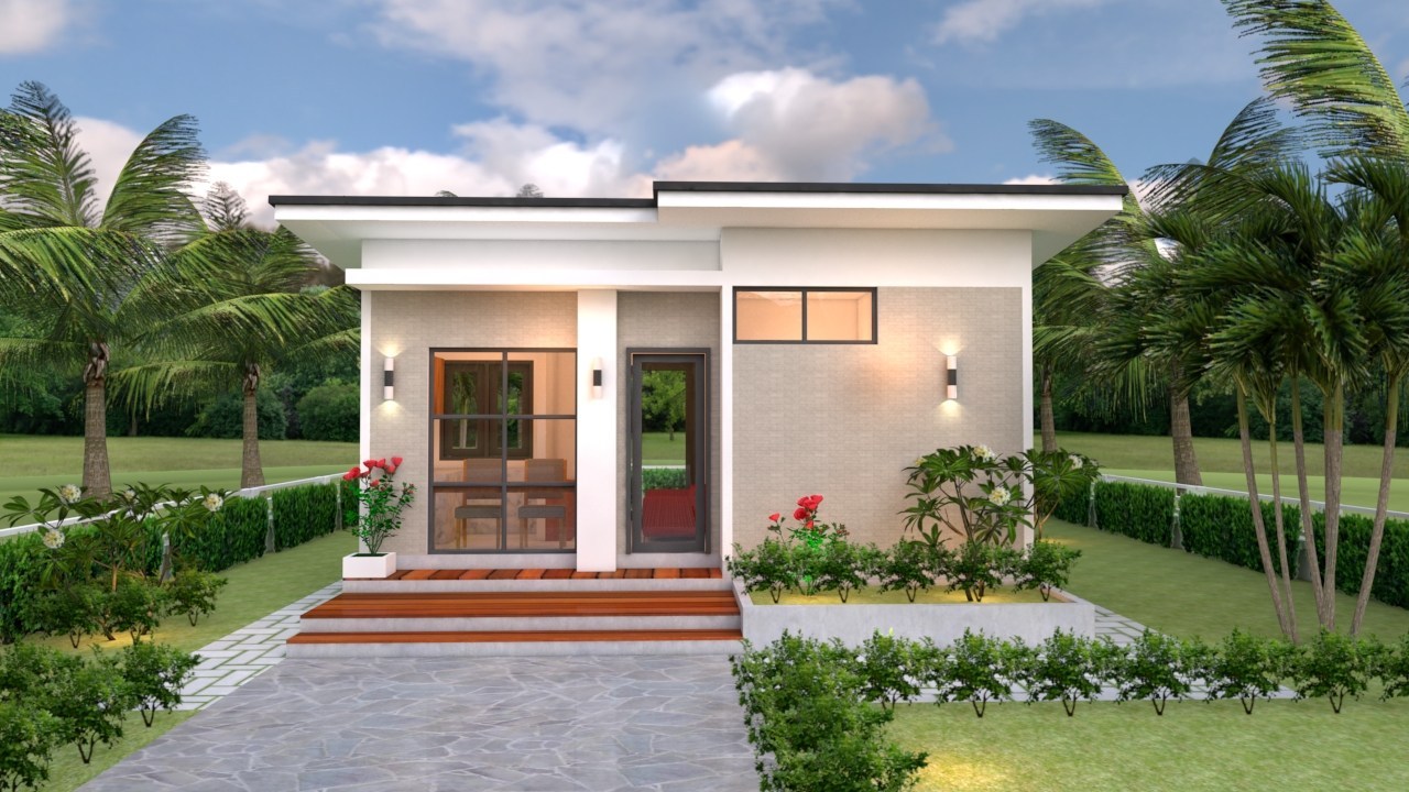 Picture of Small Contemporary Home Plan in Compact Design