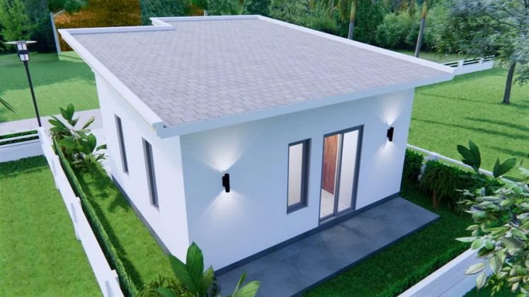 Picture of Simple but Elegant House Design in Creamy White Tone