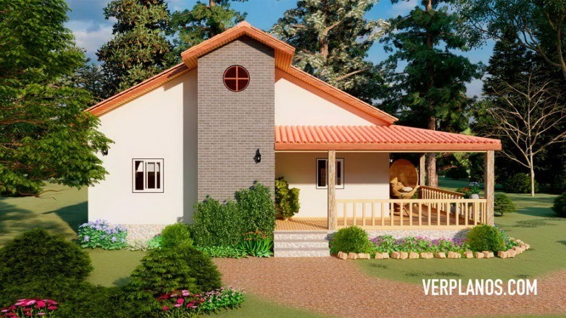 Picture of Sprawling Country House Plan with Expansive Verandah