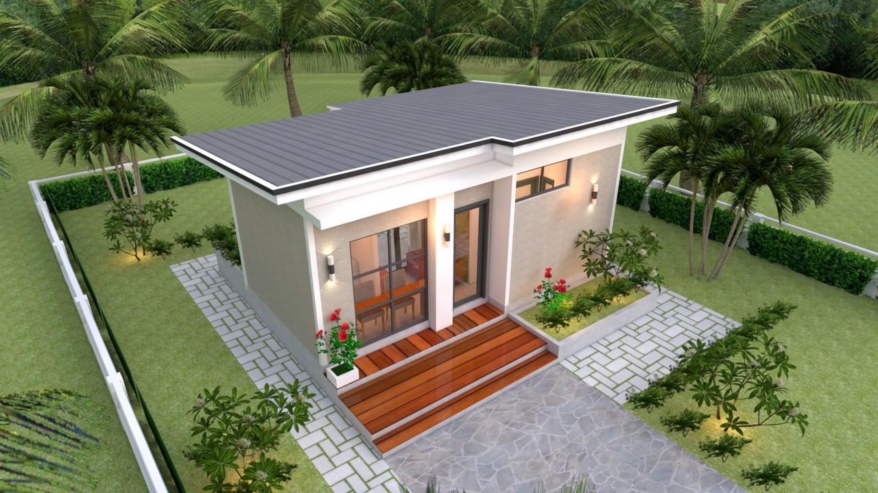 Picture of Small Contemporary Home Plan in Compact Design