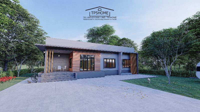 Picture of Beautiful Modern House with Wide Frontage