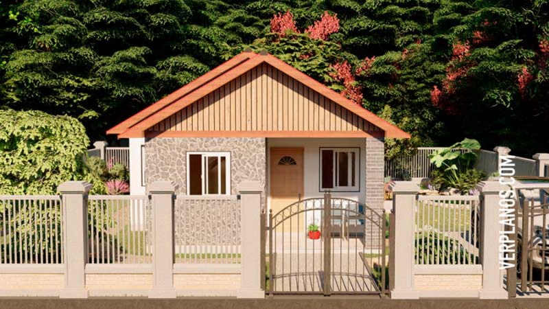 Picture of Country Style Home Plan with Superb Interior Concepts