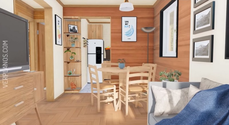 Picture of Country Style Home Plan with Superb Interior Concepts