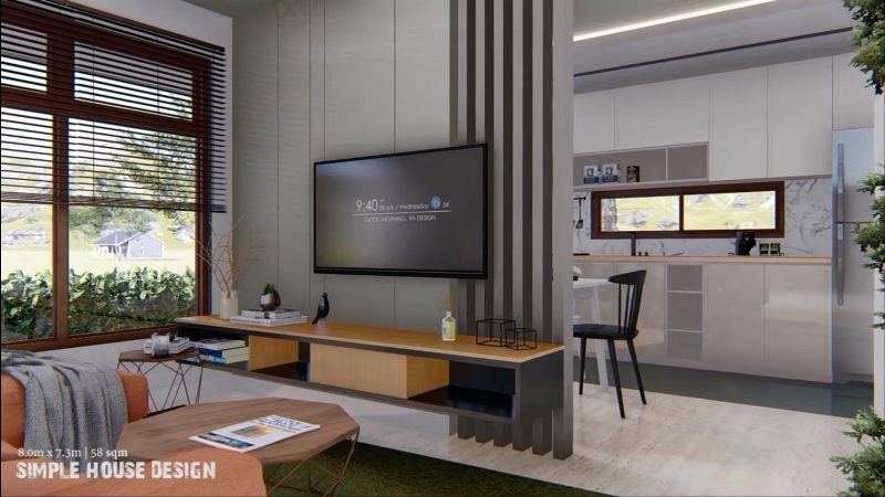 Picture of Small Beautiful House Design with Amazing Interior Concepts