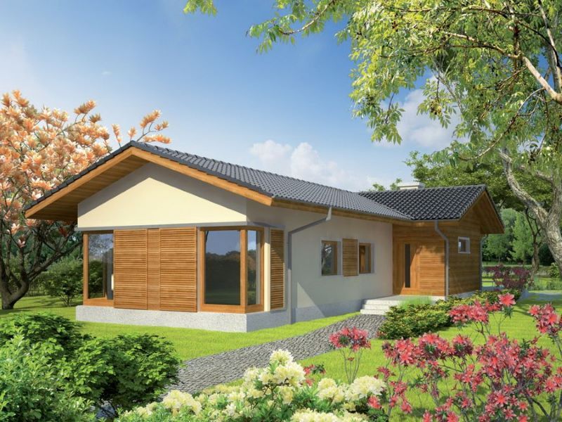 Picture of Garden House Design with Traditional Accent