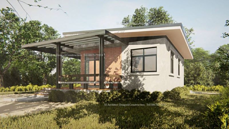 Picture of Modern Resort Type House Design in Stilt Concept