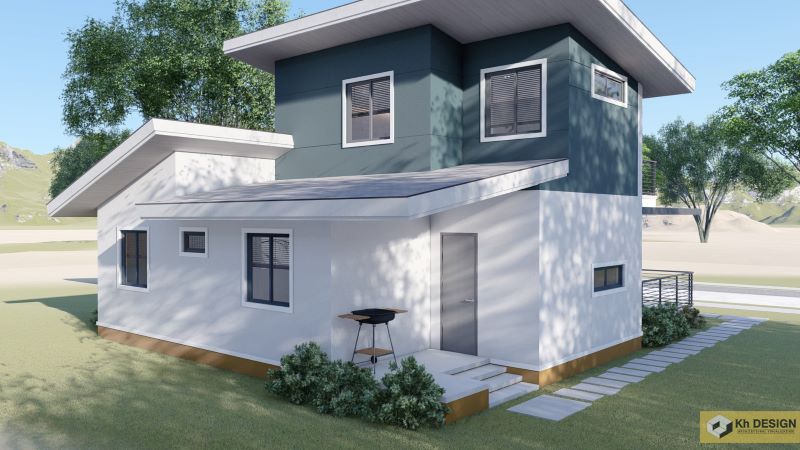 Picture of Modern Style Home Plan with Fabulous Exterior 