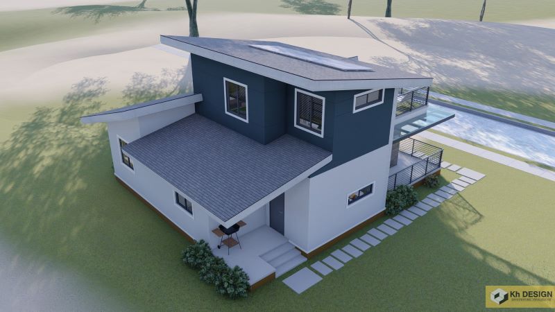 Picture of Modern Style Home Plan with Fabulous Exterior 