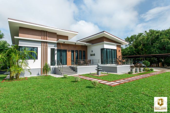 Picture of Distinctive Design of Modern One-Storey House