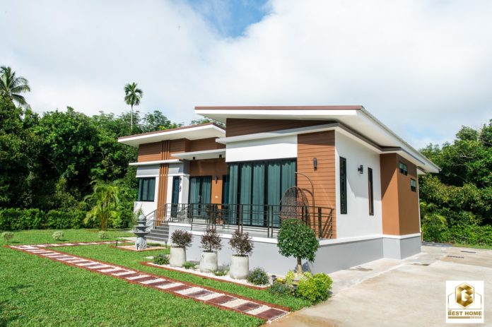 Picture of Distinctive Design of Modern One-Storey House