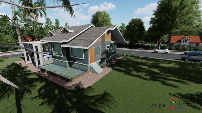 Picture of Single-Storey Contemporary House in a Dazzling Landscape