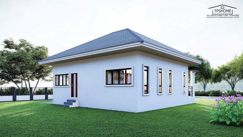 Picture of Comfortable Three-Bedroom Modern House Plan
