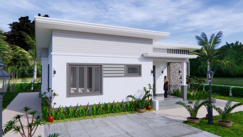 Picture of Exclusive Modern House Design with Stunning Rear Balcony