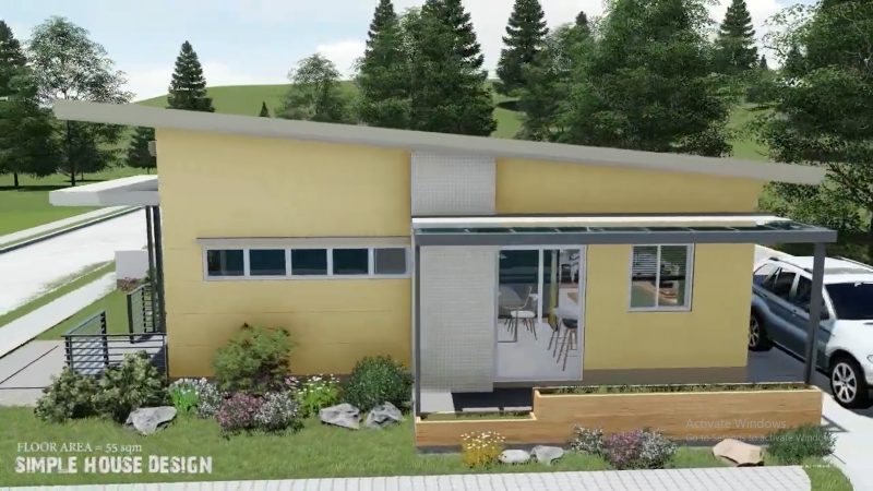 Picture of Modern Small House Design in Compact Layout 