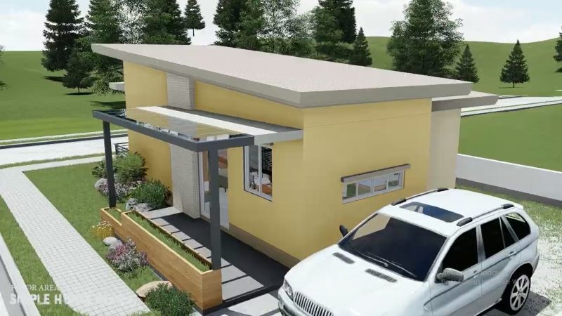 Picture of Modern Small House Design in Compact Layout 