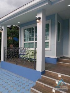 Picture of Elegant Architectural Concepts of a Family Home in Blue Tone