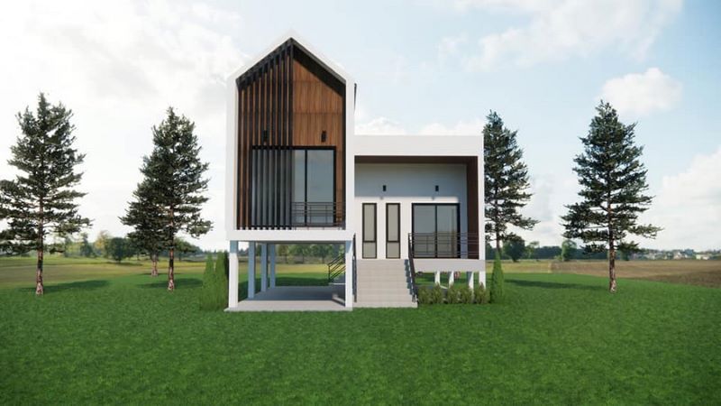 Picture of Elegant Family Home Design in Nordic Concept