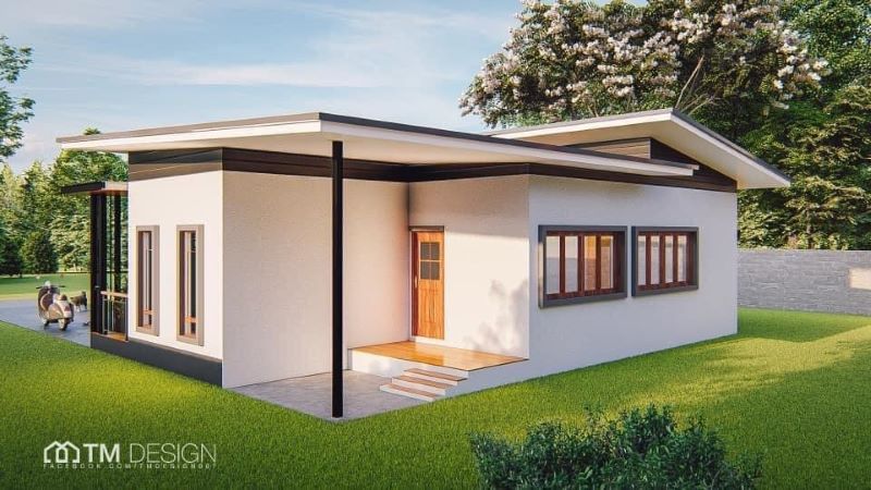 Picture of Striking Contemporary Home Plan with Gorgeous Arcade 
