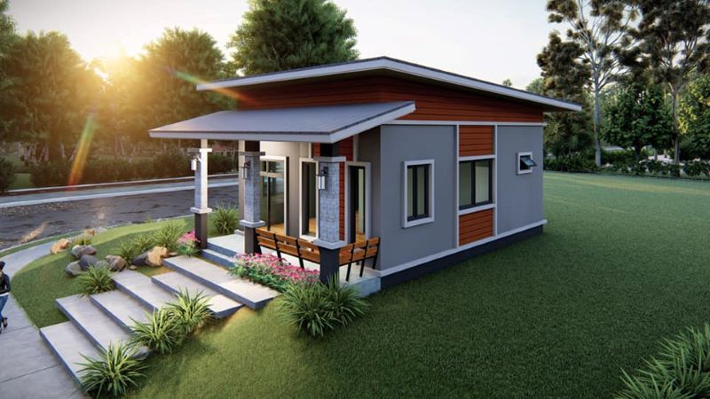 Picture of Stylish One-Storey Home with Striking Exterior Concepts 