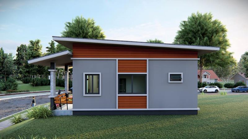 Picture of Stylish One-Storey Home with Striking Exterior Concepts 