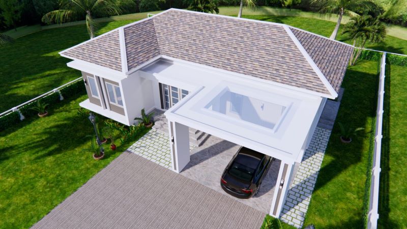 Picture of Sophisticated Architectural Concepts of a Contemporary House