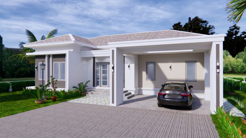 Picture of Sophisticated Architectural Concepts of a Contemporary House