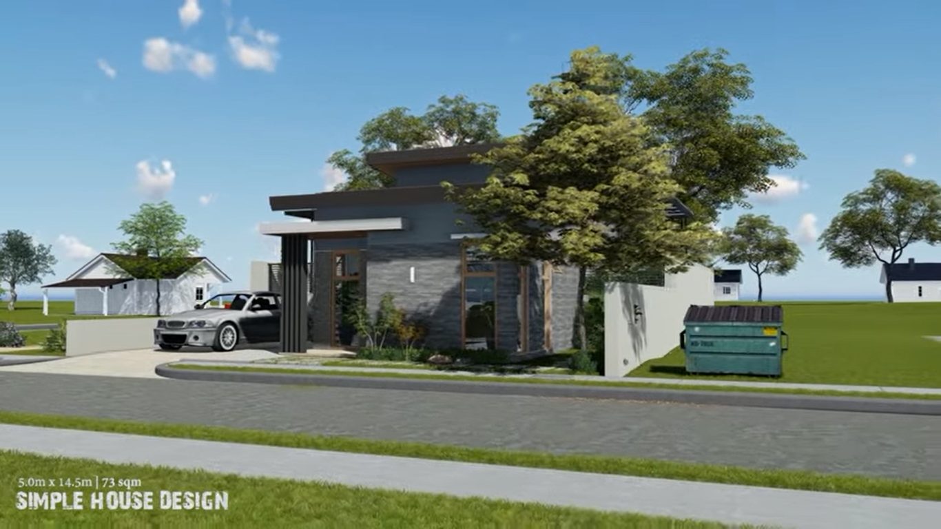 Picture of Energy Efficient Bungalow House with Natural Stone Elements 