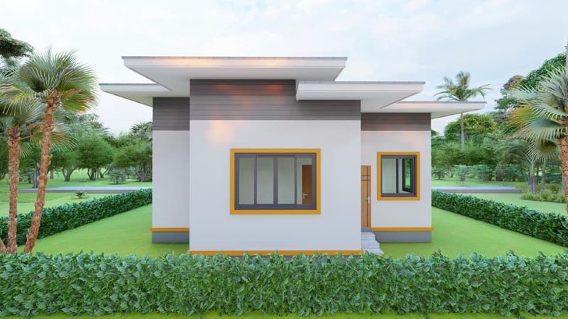 Picture of Unique Bungalow House Plan with Stylish Character