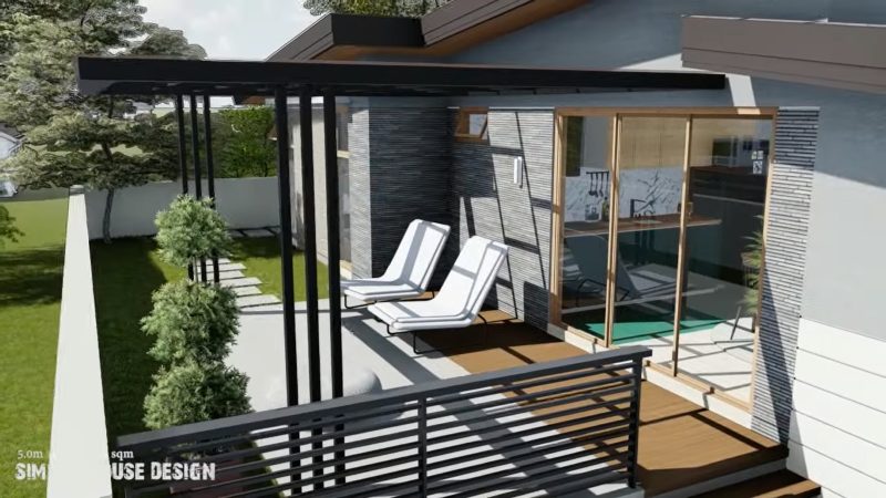 Picture of Energy Efficient Bungalow House with Natural Stone Elements 