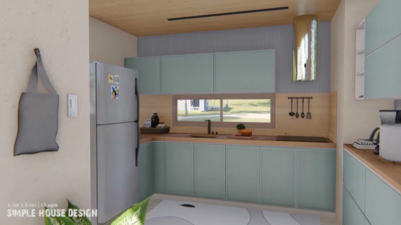 Picture of Modern Mountain Home Plan with a Roof Deck