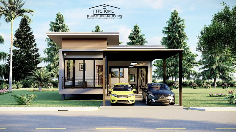 Picture of Three Bedroom Modern Home in a Narrow Lot