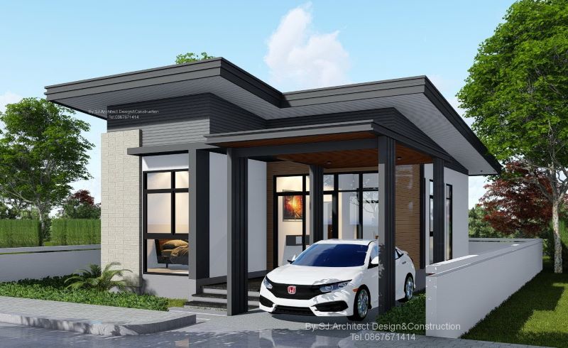 Picture of Single-Storey Home Design with Modern Touch 