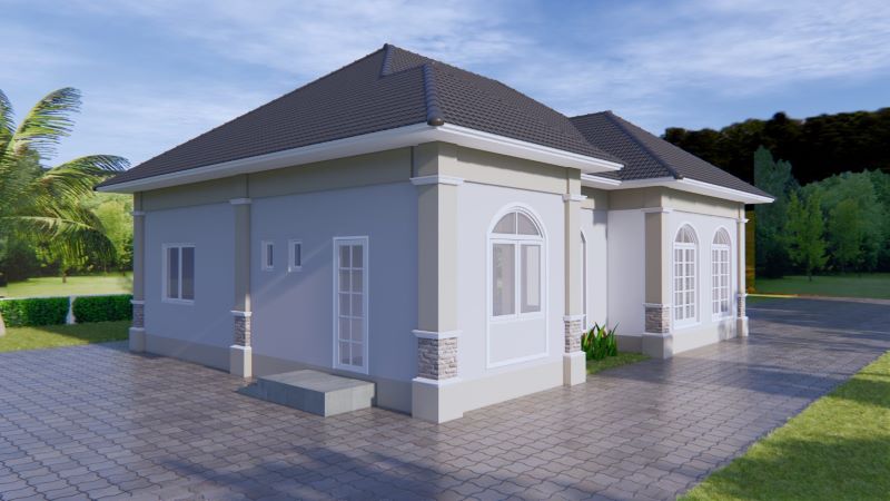 Picture of Master Up Modern House Design with European Concept