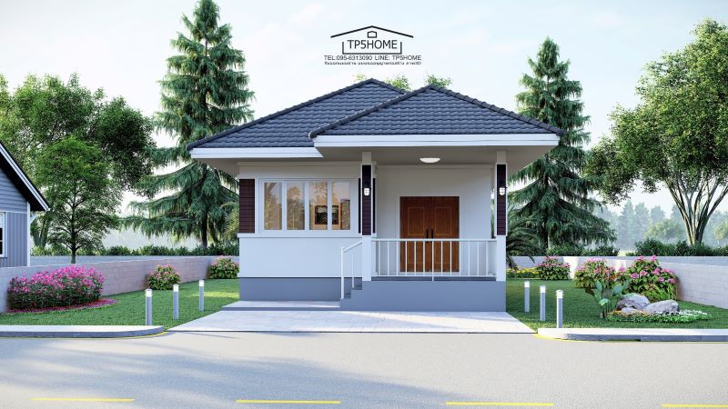 Picture of Elevated Bungalow Home Design with Modern Touch