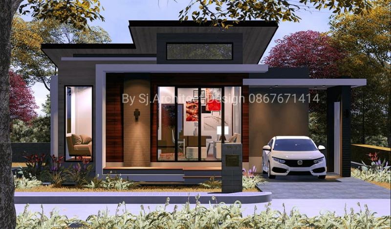 Picture of Unique Modern House Plan in a Cool Atmosphere