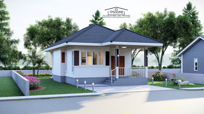 Picture of Elevated Bungalow Home Design with Modern Touch