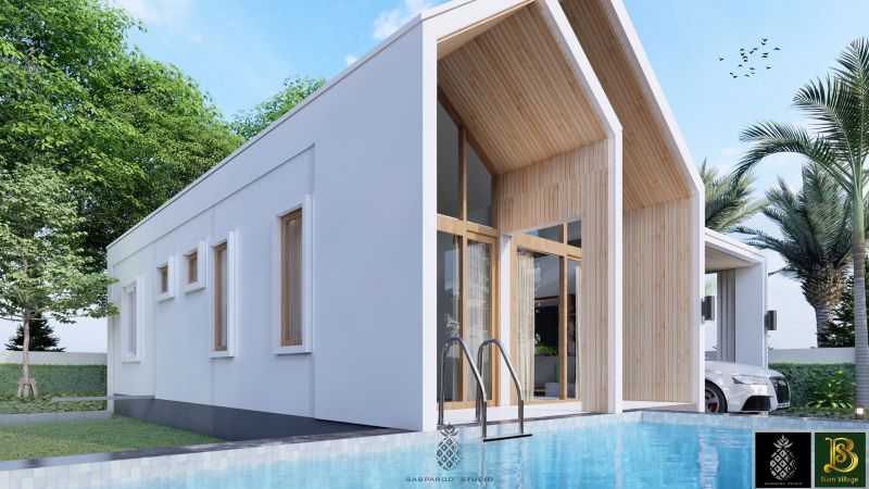 Picture of Scandinavian Style Home Plan with Gorgeous Interior 