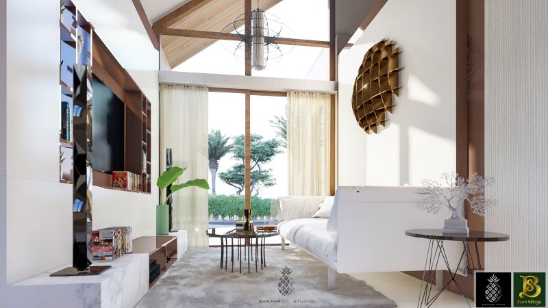 Picture of Scandinavian Style Home Plan with Gorgeous Interior 