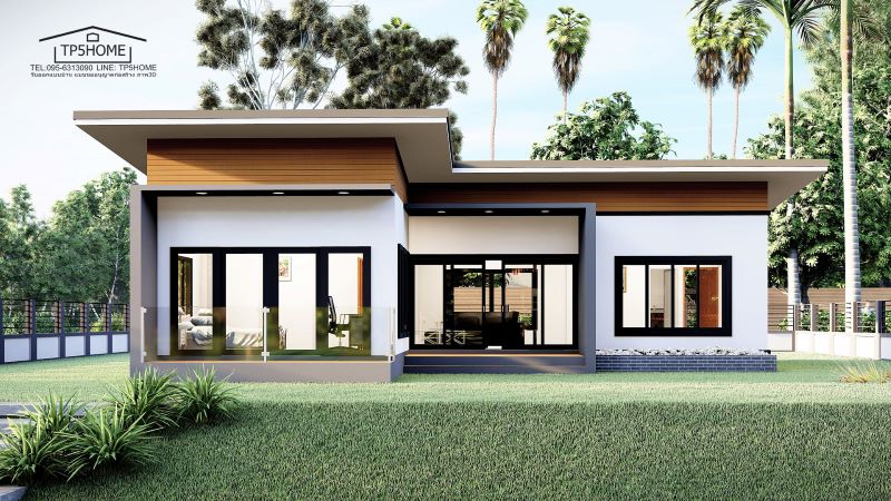 Picture of Rustic Two-Bedroom Ranch Home Design