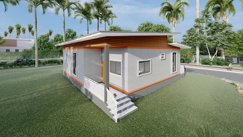 Picture of Sun-filled Modern Home Design with Unique Exterior 