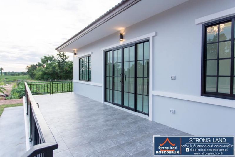 Picture of Modern Home View Plan with Extensive Verandah