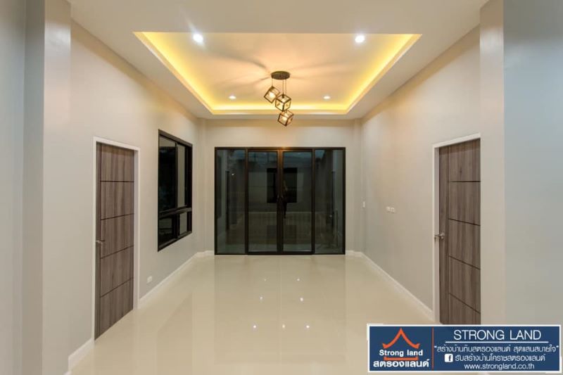 Picture of Small Contemporary Family Home Plan in Cool Tones