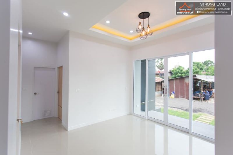 Picture of Stylish Modern One-Storey House Plan with Stone Elements