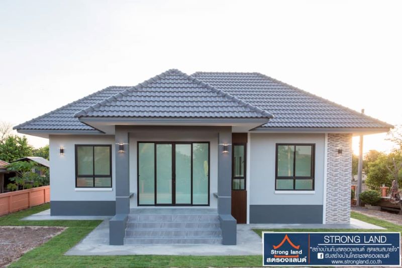 Picture of Graceful Modern View Home Design with Prominent Cross Hip Roof