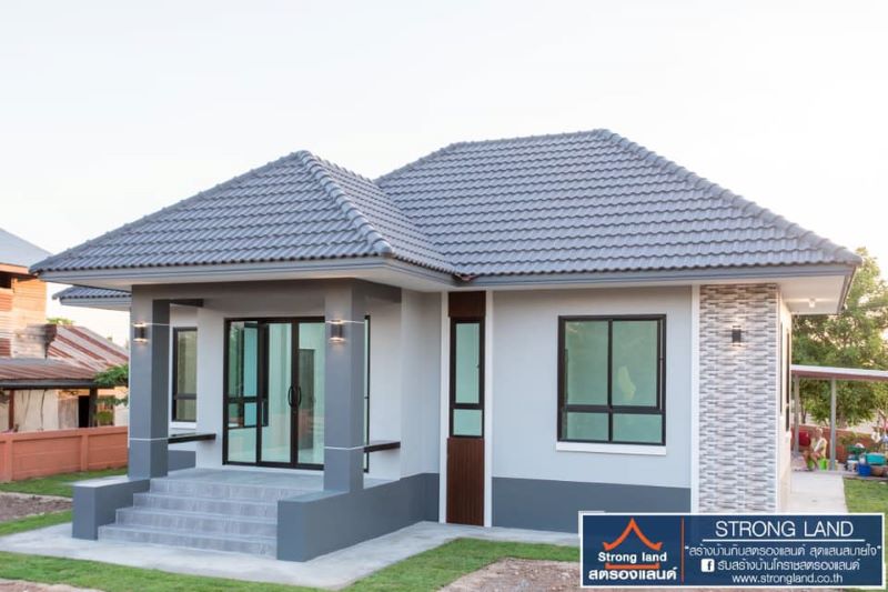 Picture of Graceful Modern View Home Design with Prominent Cross Hip Roof