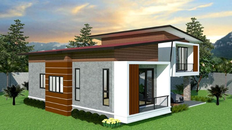 Picture of Contemporary Split-Level Home Design