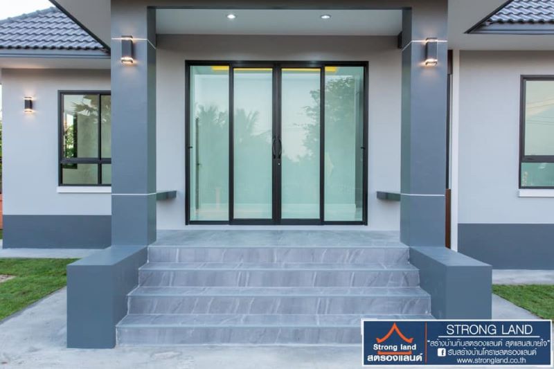 Picture of Graceful Modern View Home Design with Prominent Cross Hip Roof