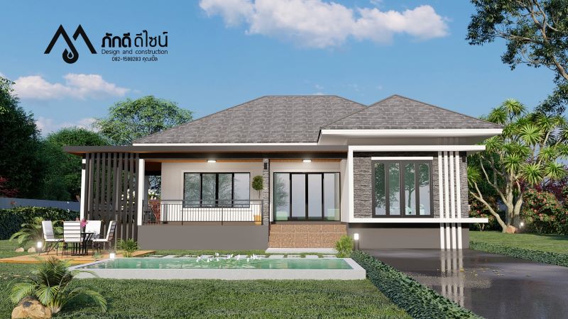Picture of Charming Family Home Design with Superb Outdoor Living