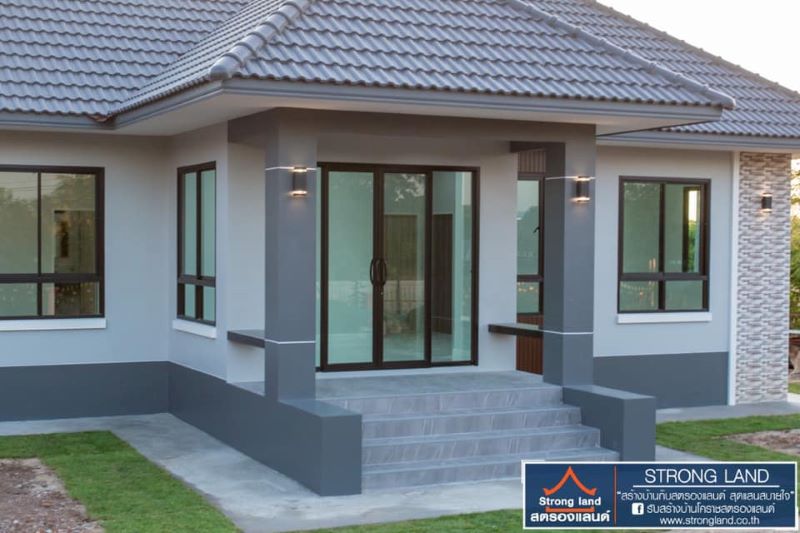 Picture of Graceful Modern View Home Design with Prominent Cross Hip Roof