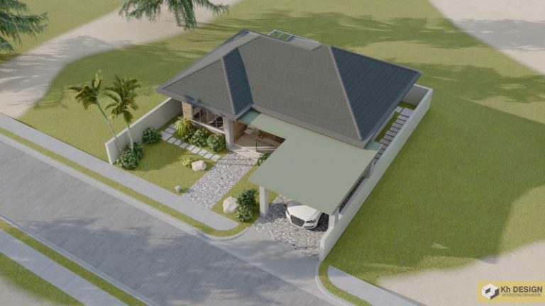Contemporary One-Storey House Plan with Splendid Interior Layout ...